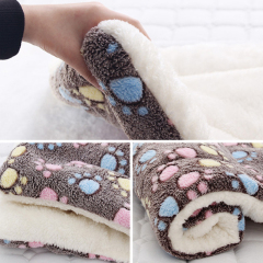 Manufacturer wholesale multi-design soft plush dog blanket