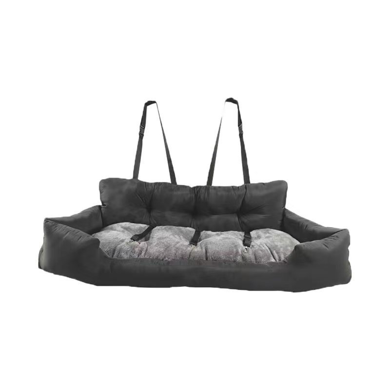 Manufacturer wholesale suede large dog car seat bed