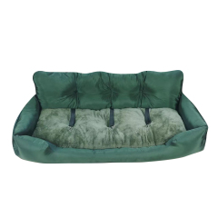 Manufacturer wholesale suede large dog car seat bed