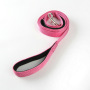 Manufacturer wholesale pink blue black nylon outdoor leash for dog