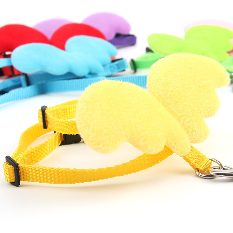 Manufacturer wholesale nylon PVC breathable adjustable dog angel wing harness