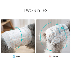 Manufacturer wholesale disposable male female dog diapers