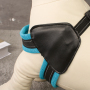 wholesale custom soft outdoor adjustable easy walk leather vest pet dog harness
