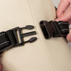 wholesale custom soft outdoor adjustable easy walk leather vest pet dog harness