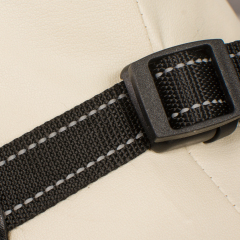 wholesale custom soft outdoor adjustable easy walk leather vest pet dog harness