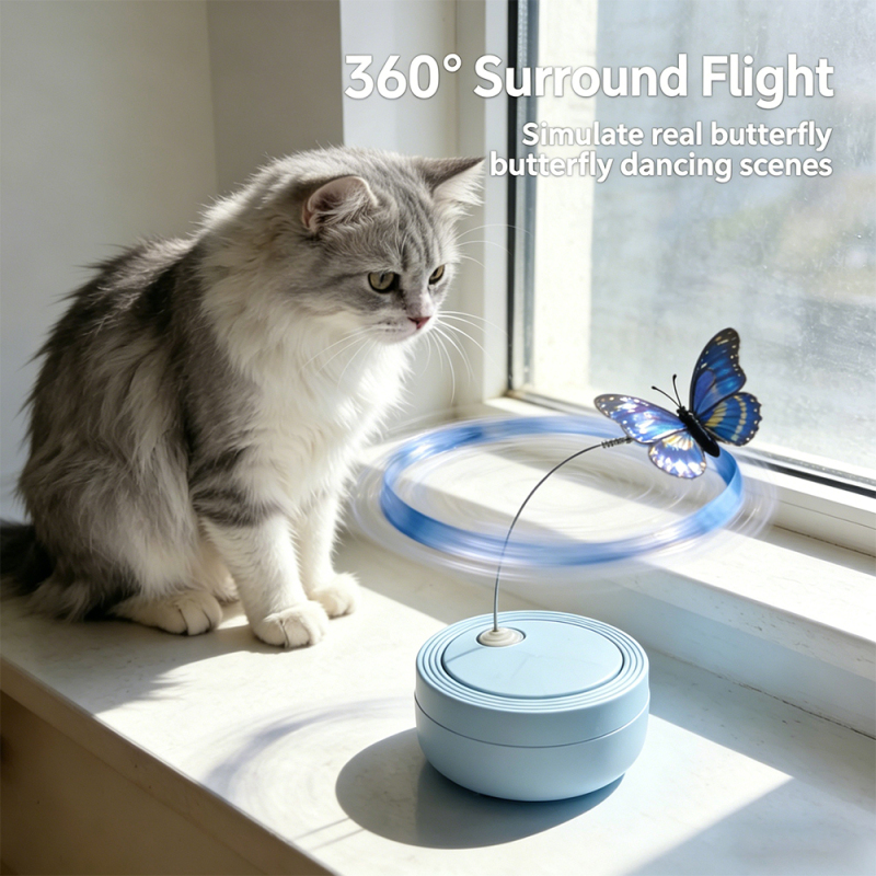Wholesale Automatic Rotating Cat Toys Interactive
