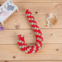 Manufacturer wholesale custom logo mixed batch dog rope christmas cane toys