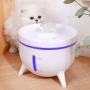 Manufacturer Wholesale Custom logo Silence Charging Pet Cat Water Fountain