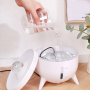 Manufacturer Wholesale Custom logo Silence Charging Pet Cat Water Fountain