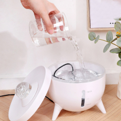 Manufacturer Wholesale Custom logo Silence Charging Pet Cat Water Fountain