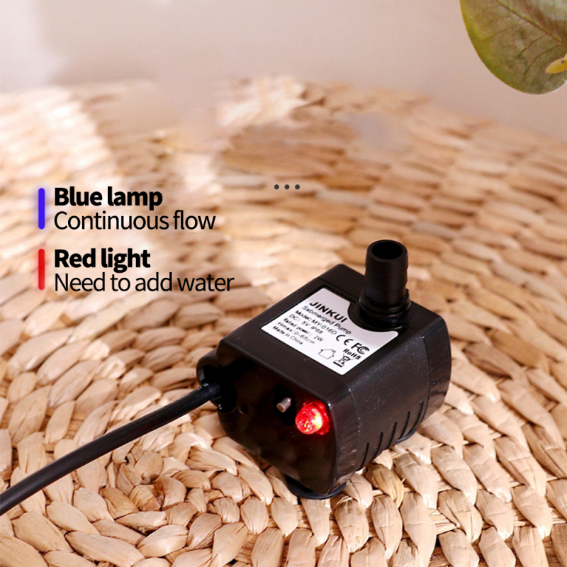 Manufacturer Wholesale Custom logo Silence Charging Pet Cat Water Fountain