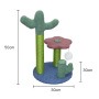 Manufacturer wholesale cute design cashmere sisal cat flower tree
