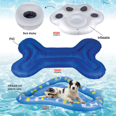 Wholesale Outdoor Summer Dog Pool Toy Foldable Dog Pool Float Dog Bed