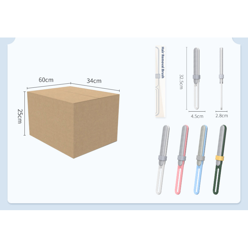 Manufacturer wholesale portable pet hair remover white blue green pink