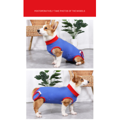 Manufacturer wholesale multi-size breathable dog postoperative clothes