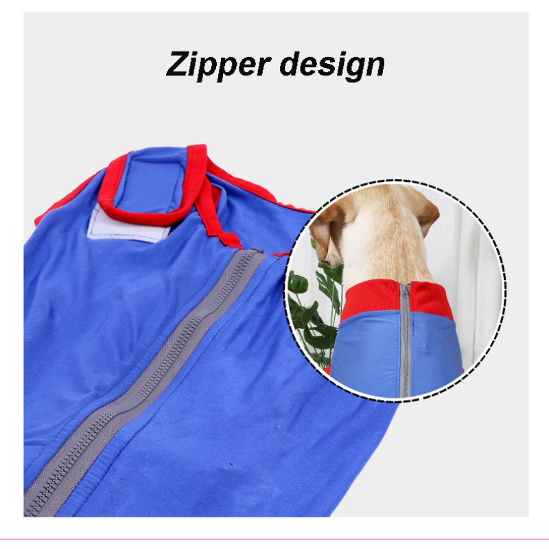 Manufacturer wholesale multi-size breathable dog postoperative clothes