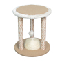 Manufacturer Wholesale Beige Sisal Ball Cat Scratcher Post
