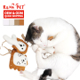 Manufacturer Wholesale Animal Design Plush Rope Catnip Cat Toys