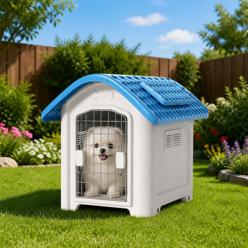 Wholesale Plastic Waterproof Dog House Outdoor for Big Dogs