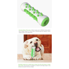 Manufacturer wholesale tpr clean teeth dog chew feeder toy