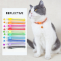 Manufacturer wholesale multi-colors design adjustable bell bow dog cat collar