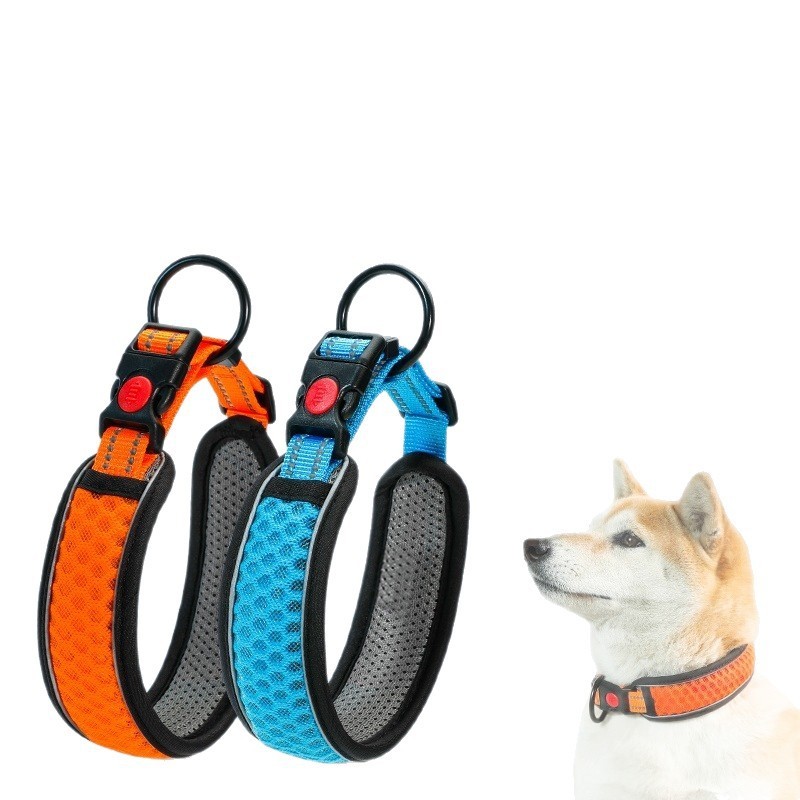 Wholesale Breathable Mesh Adjustable Dog Collar