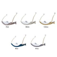 Manufacturer wholesale stable sucker hanging window cat hammock with blanket