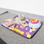Manufacturer wholesale feeding washable portable polyester pet dog colorful snuffle mat