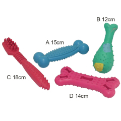 assorted rubber dog toy,soft rubber dog toy, dog toy
