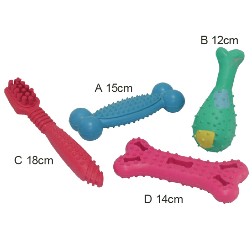 assorted rubber dog toy,soft rubber dog toy, dog toy