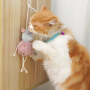 Manufacturer wholesale cute design plush catnip cat toy
