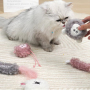 Manufacturer wholesale cute design plush catnip cat toy