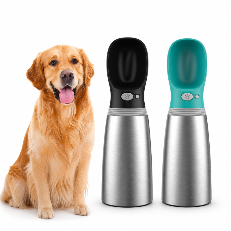 Wholesale Custom Logo Portable Large 700ML Insulated Pet Dog Travel Water Bottle