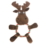 Christmas Style Soft Pet Plush Rope Chew Squeaky Toys for Dogs