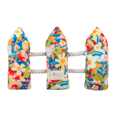 Manufacturer wholesale flower design indestructible chew squeaky dog plush stuffed toy