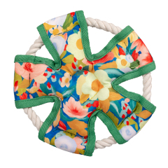 Manufacturer wholesale flower design indestructible chew squeaky dog plush stuffed toy