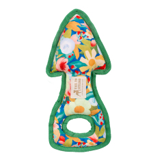 Manufacturer wholesale flower design indestructible chew squeaky dog plush stuffed toy