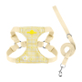 Wholesale Custom Logo Outdoor Dog Harness with Flowers