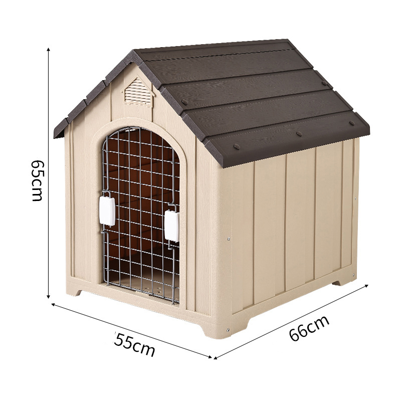 Wholesale Plastic Waterproof Dog House Outdoor