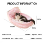 Wholesale Lacework Sponge Pet Cat Dog Cradle Bed