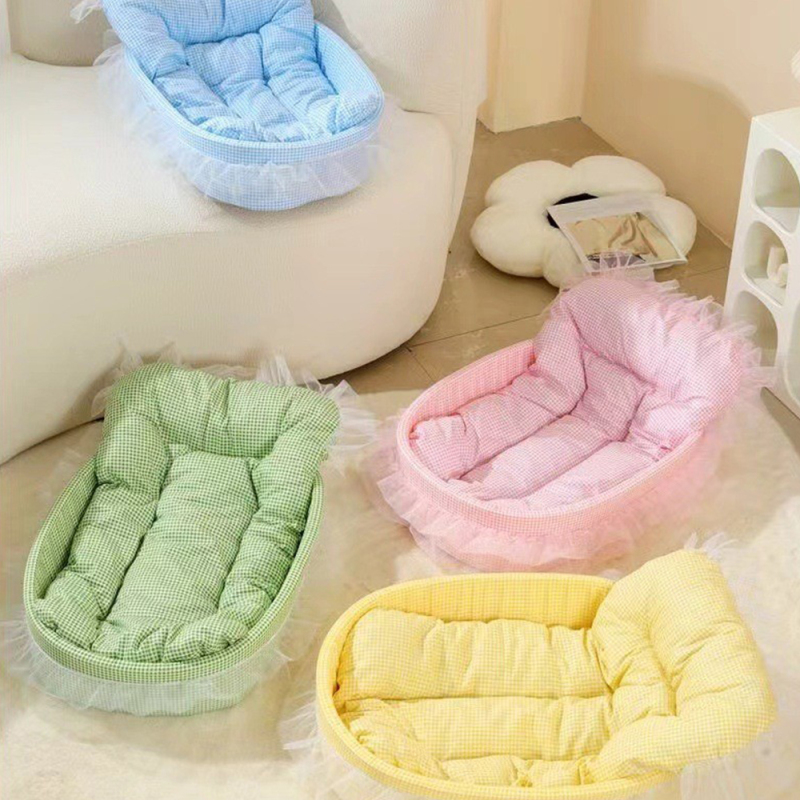 Wholesale Lacework Sponge Pet Cat Dog Cradle Bed