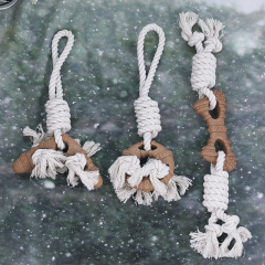 Wholesale Custom Logo Pet Products Rope Dog Chew Toys