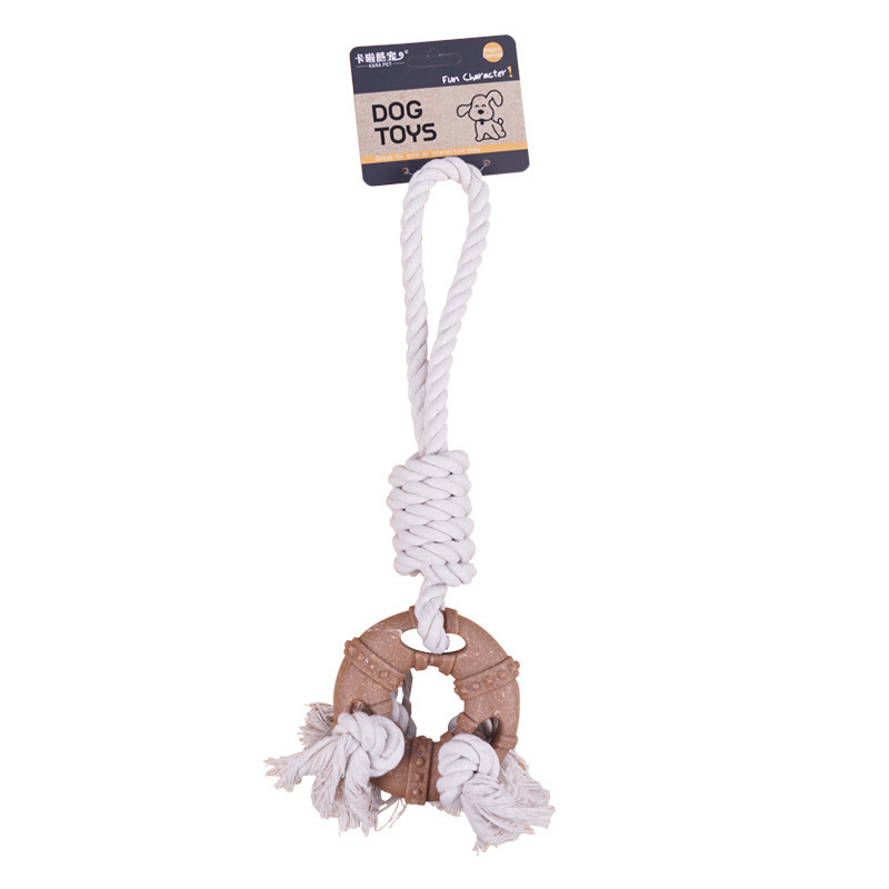 Wholesale Custom Logo Pet Products Rope Dog Chew Toys