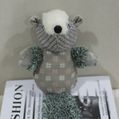 wholesale manufacturer chew plush stuffed squeaky durable  pet dog toys set