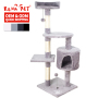 Manufacturer Wholesale Sisal Short Plush Tower Condo Cat Tree Scratcher