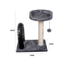Manufacturer wholesale sisal short plush stable small cat scratcher tree