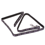Manufacturer wholesale free sample pet dog black white plaid leash