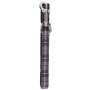 Manufacturer wholesale free sample pet dog black white plaid leash