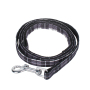 Manufacturer wholesale free sample pet dog black white plaid leash