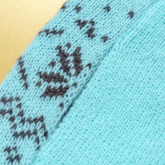 Manufacturer wholesale custom logo blue dog knit sweaters